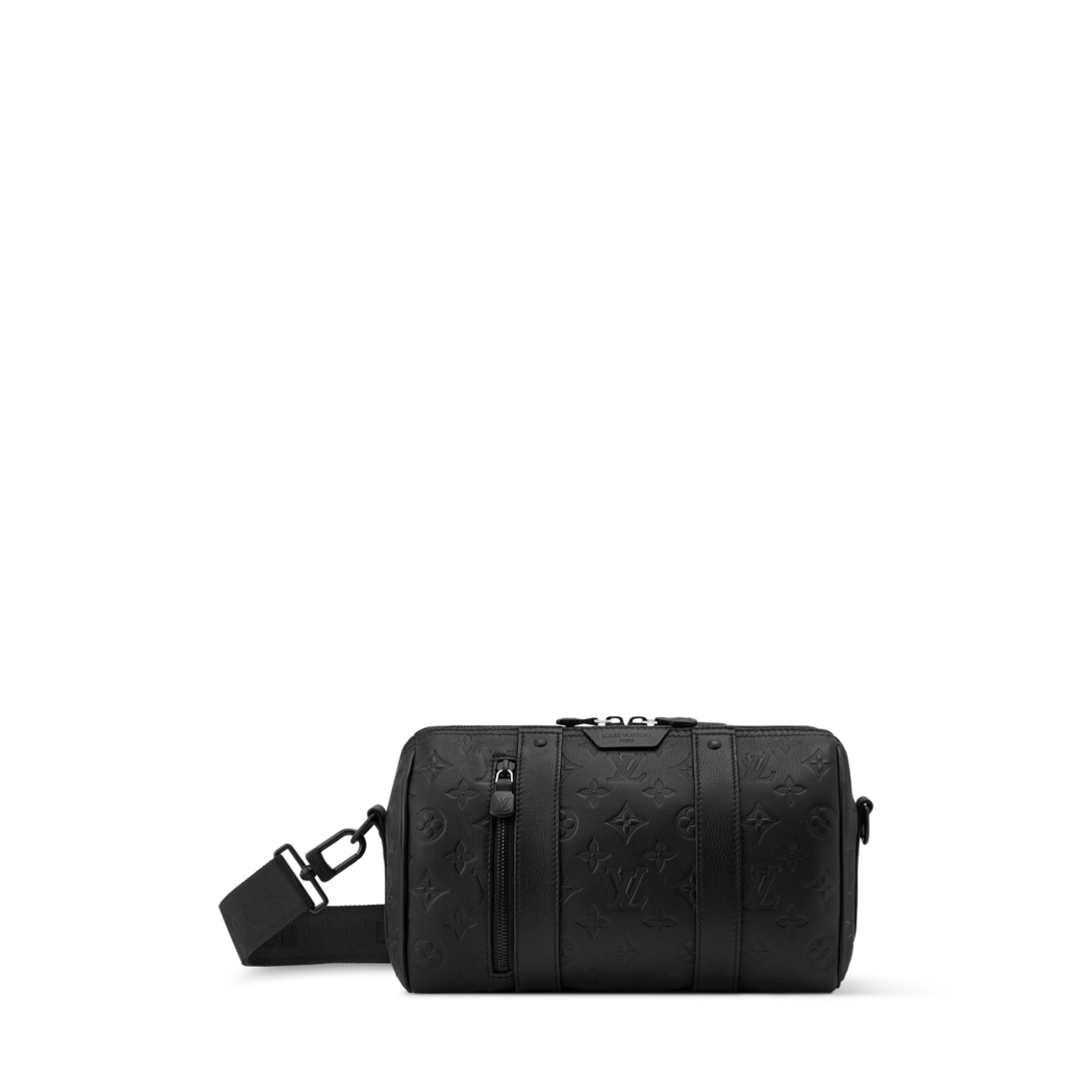 City Keepall Monogram Shadow Leather - Men Bags | LOUIS VUITTON